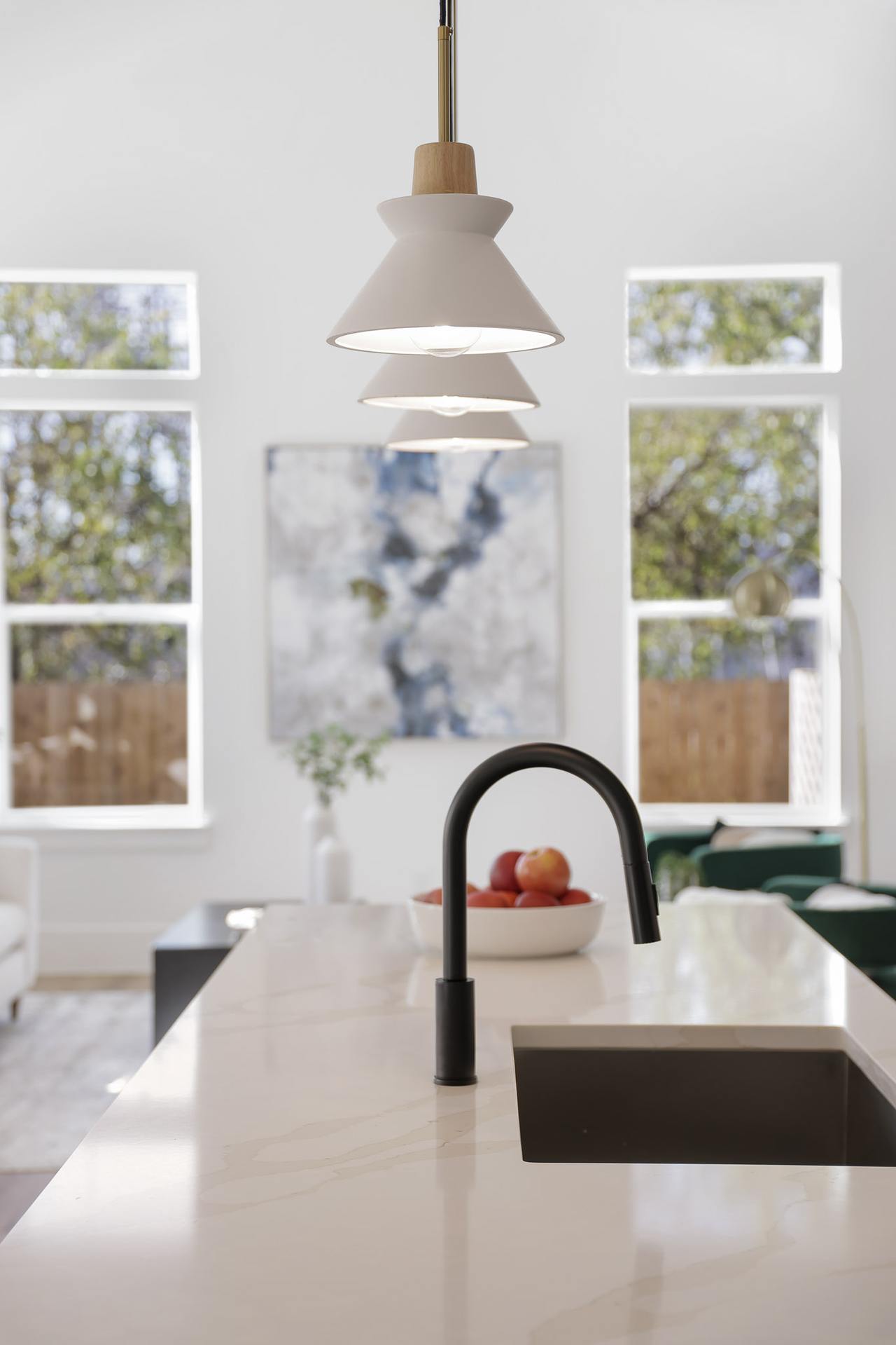 Kitchen island detail