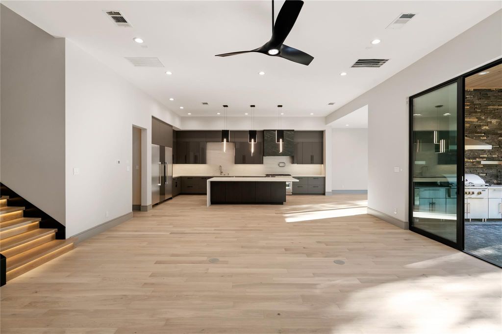 Great room toward kitchen