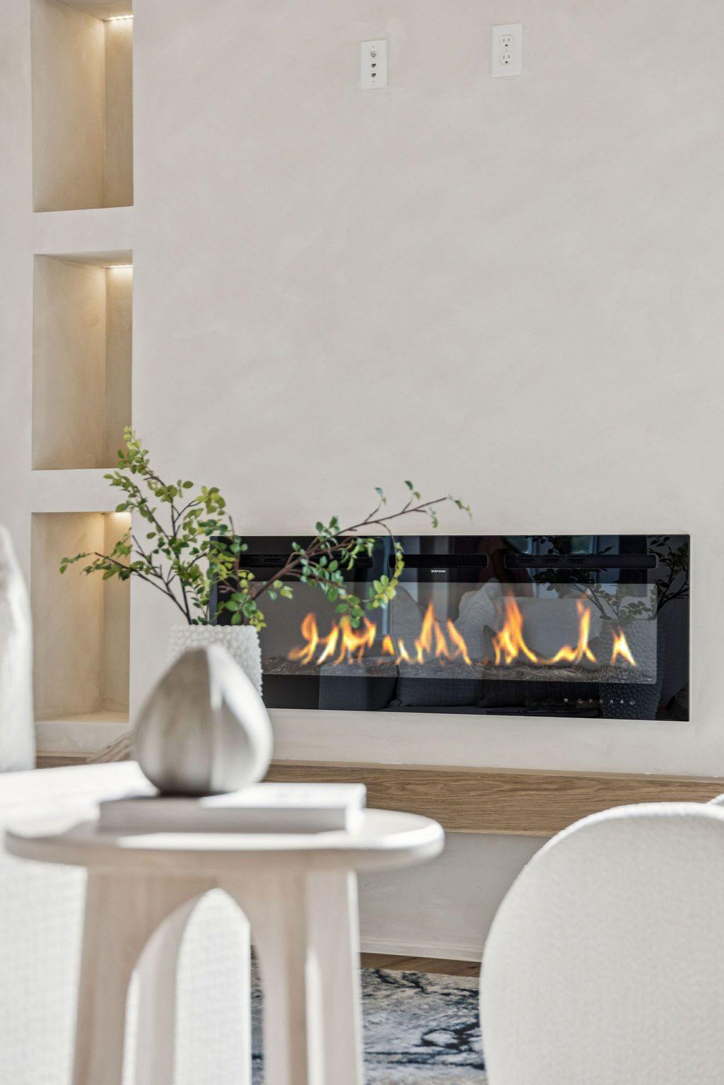 Fireplace detail